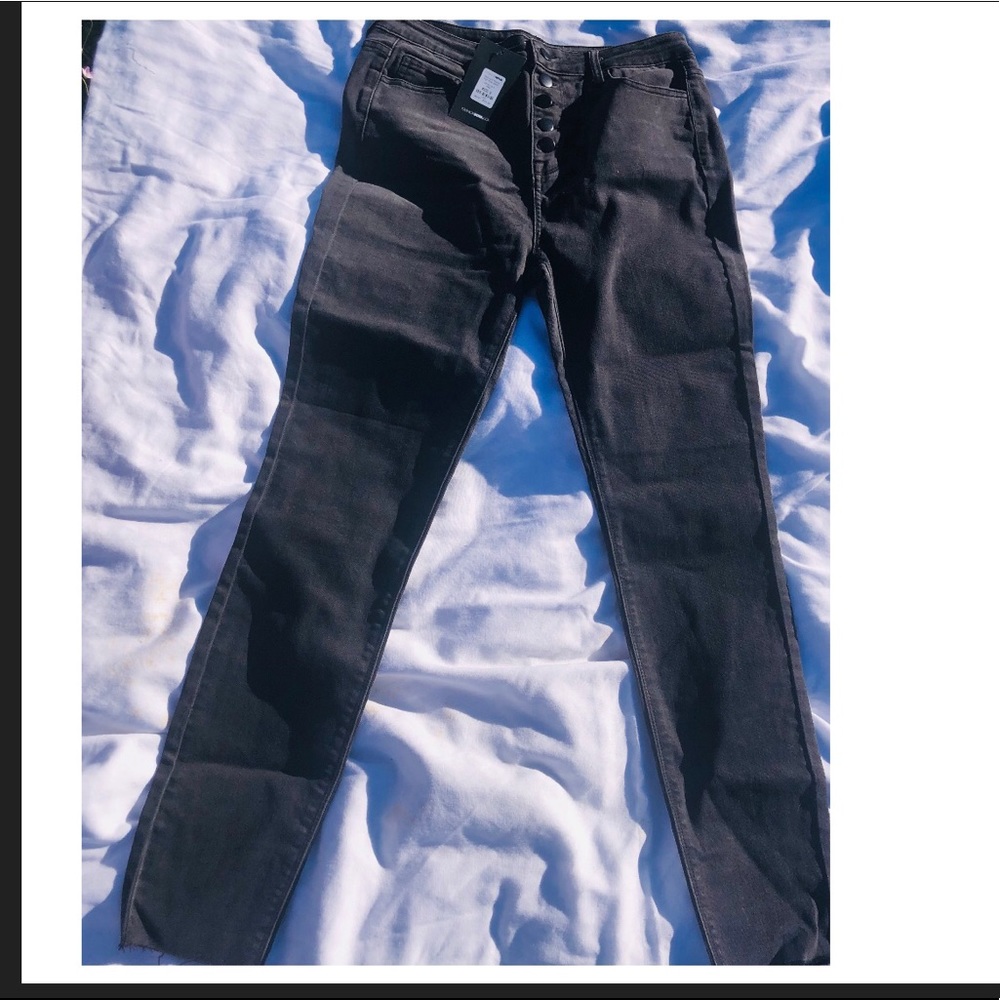 Fashion Nova, high rise size 9 jeans